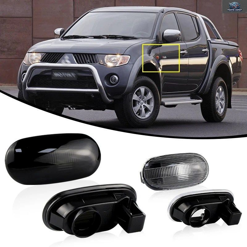 サイドマーカーターンシグナルランプレンズシェル（バルブなし）三菱