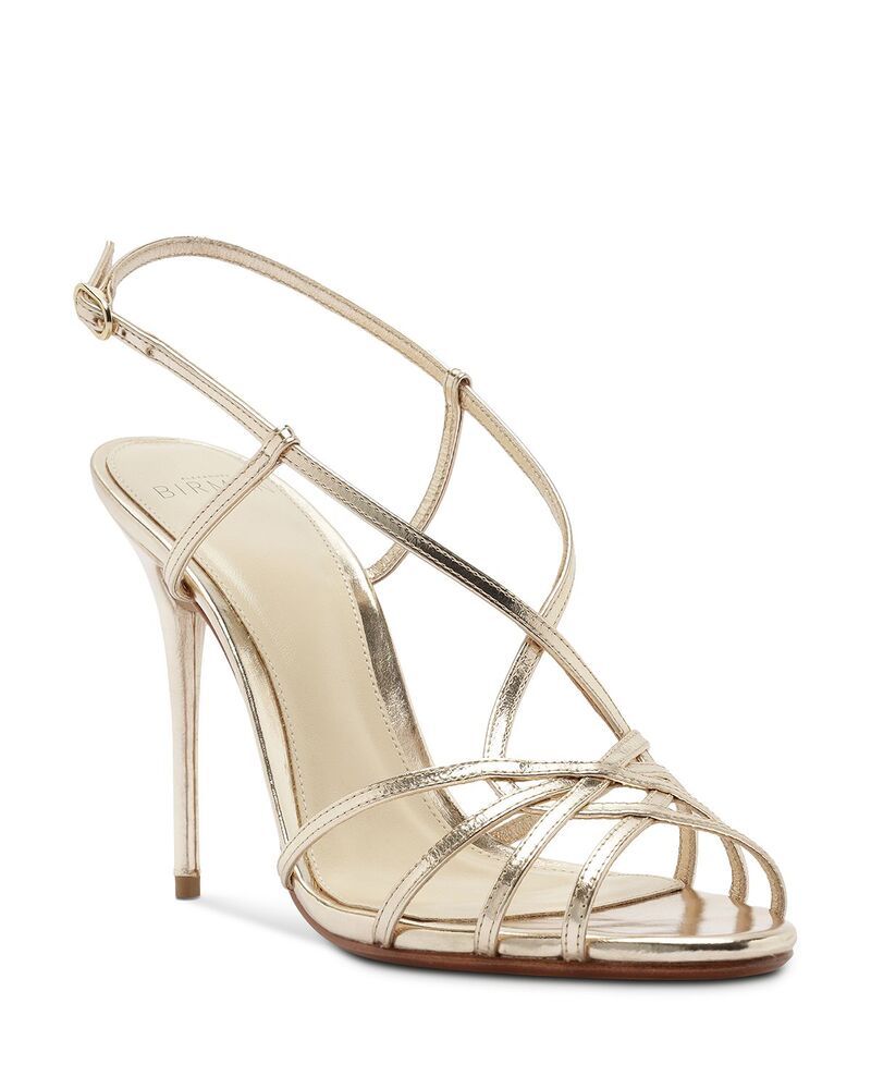 アレクサンドラバードマン レディース シューズ サンダル Alexandre Birman Womens Kim 100 Sandals Golden