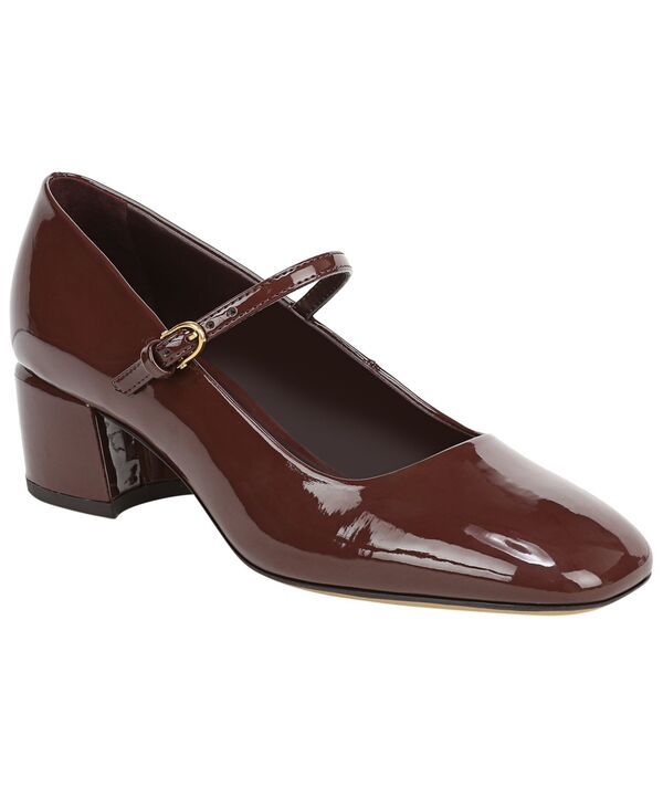 フランコサルト レディース シューズ パンプス Franco Sarto Womens Davi Square Toe Mary Jane Pumps Russet Red Faux Patent L