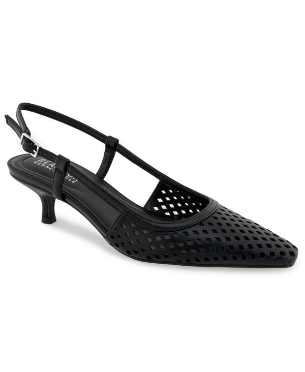ケネスコール レディース シューズ パンプス ヒール Kenneth Cole Reaction Womens Maggie Perf Slingbackitten Heel Pumps Black