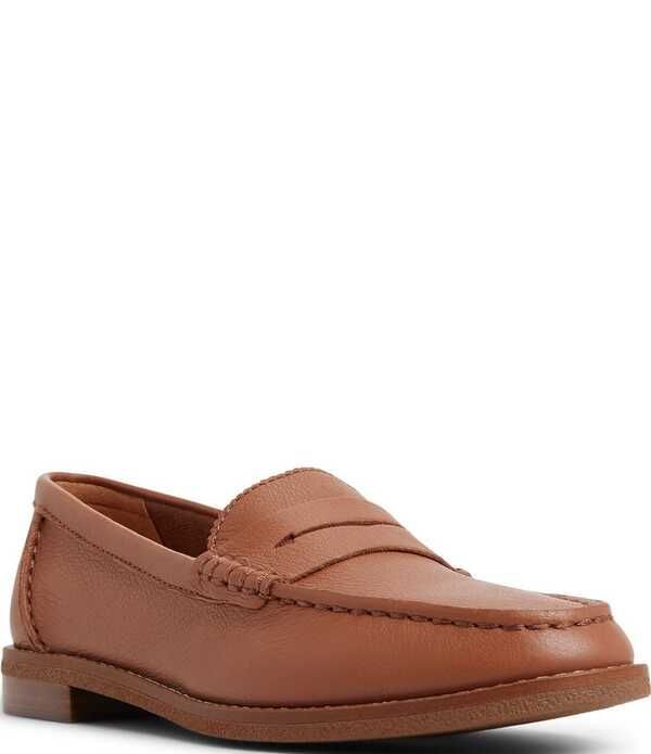 スペリー レディース シューズ スリッポン・ローファー レザー Sperry Womenseaport Penny Leather Loafers Light Brown ブラウン