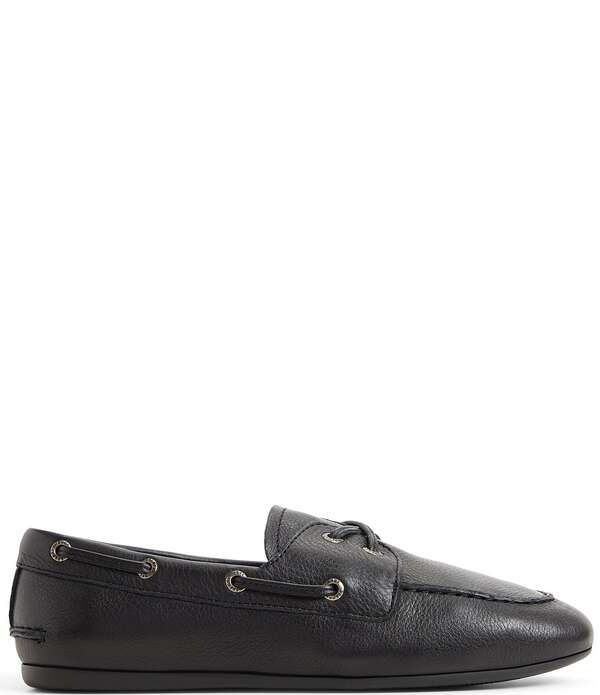 スペリー レディース シューズ レザー Sperry Womenslim Boatumbled Leather Boat Shoes Black ブラック