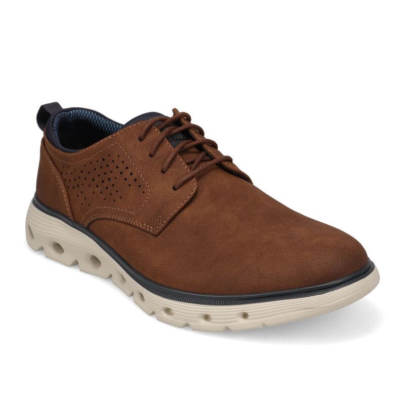 ドッカーズ レディース シューズ オックスフォード スニーカー レース Dockers Franco Mens CasualaceUp Sneakers Dark Tan タン
