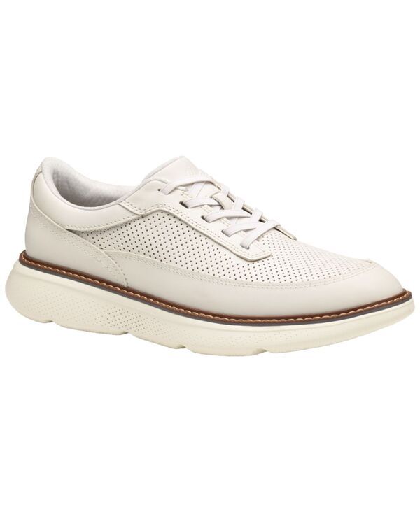 ジョンストンアンドマーフィー メンズ シューズ スニーカー レース Johnston Murphy Menstretch LaceUp Sneakers White Full Grain ホワイト