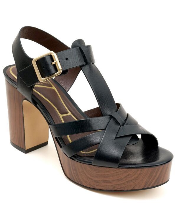 ケネスコール レディース シューズ サンダル プラットフォーム Kenneth Cole New York Womens Lotus Platform Dressandals Black Leathe