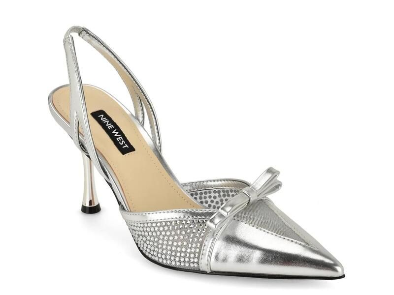 ナインウェスト レディース シューズ パンプス Nine WestPadell Pump Silver Metallic シルバー