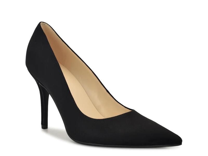 ナインウェスト レディース シューズ パンプス Nine WestGines Pump Black Faux Suede ブラック