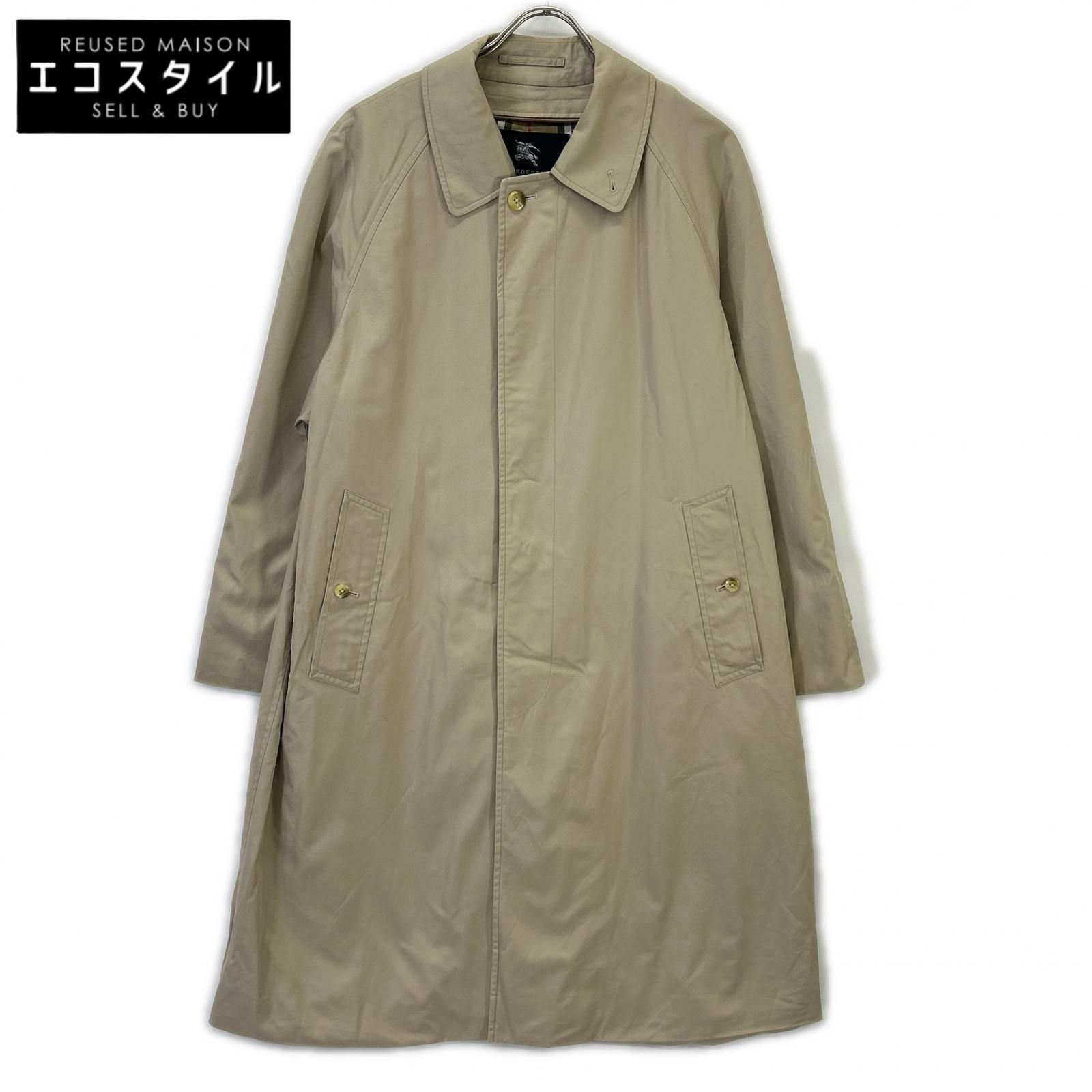 Burberry LONDON　バーバリーロンドン　コットン ノヴァチェック ステンカラーコート