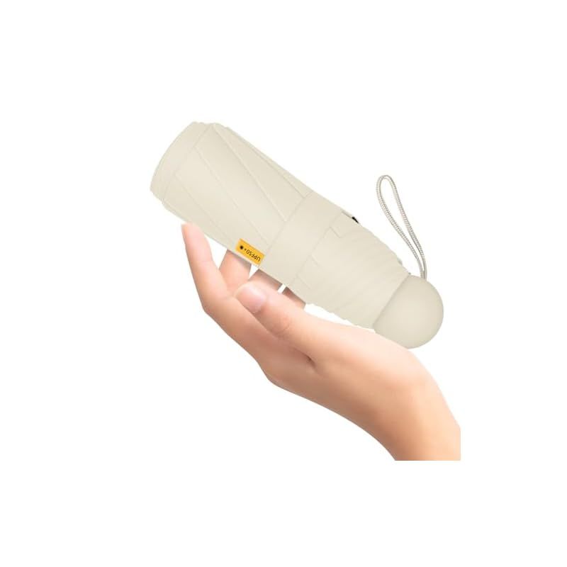 【新品】 【17cm超小型】日傘 uvカット 100 遮光 折り畳み おりたたみ傘 遮光 遮熱 UPF50+ 熱中症対策 日焼け防止 晴雨兼用 超軽量 コンパクト ミニ傘 持ち運び便利 ポケット収納 梅雨対策 おしゃれ 通勤 通学 旅行用 レディース メン 0