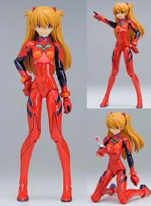 フィギュア フロイラインリボルテック021 式波・アスカ・ラングレー プラグスーツ版 「エヴァンゲリヲン 新劇場版:破」【10日以内発送】