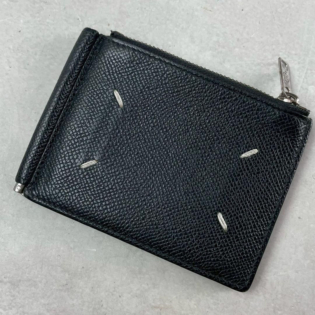 MAISON MARGIELA Money clip leather Black