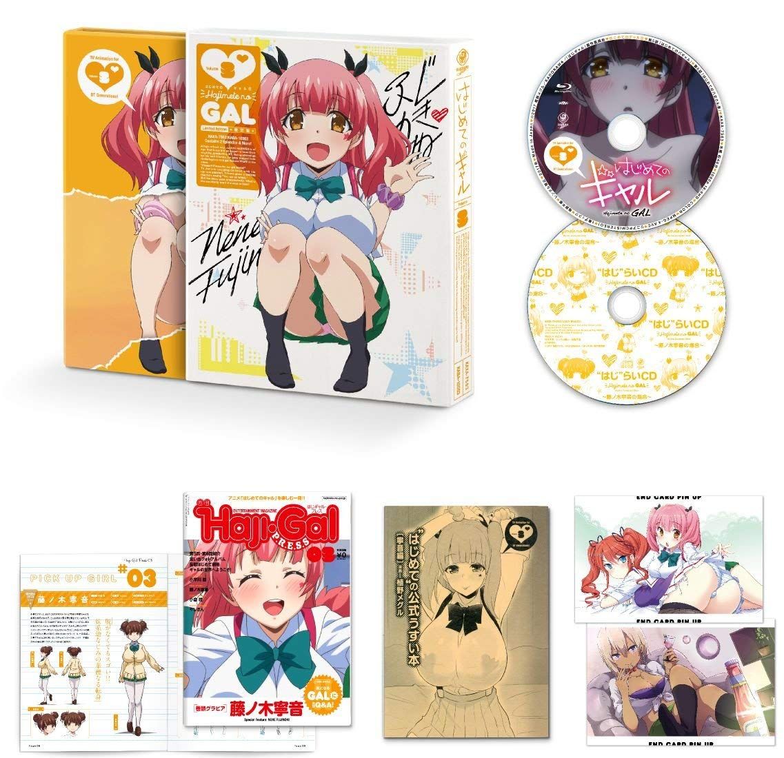はじめてのギャル DVD限定版 第3巻