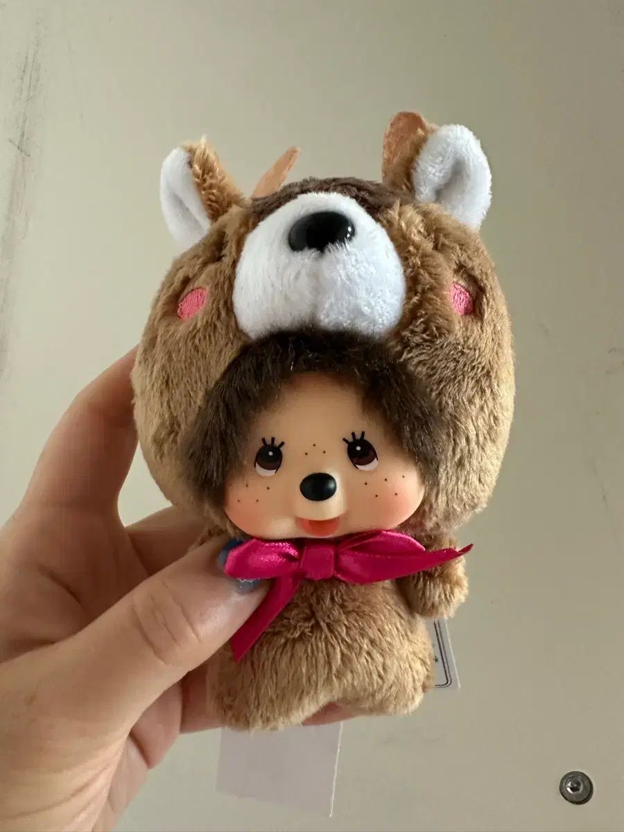 セキグチ モンチッチ 奈良の鹿 限定モデル ミニ ぬいぐるみ キーホルダー