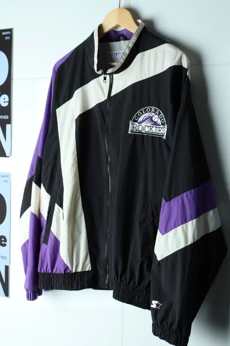 (L-2XL) STARTER(スターター) ジップアップ ウィンドブレーカー アウター ジャケット 90S年代-H34007
