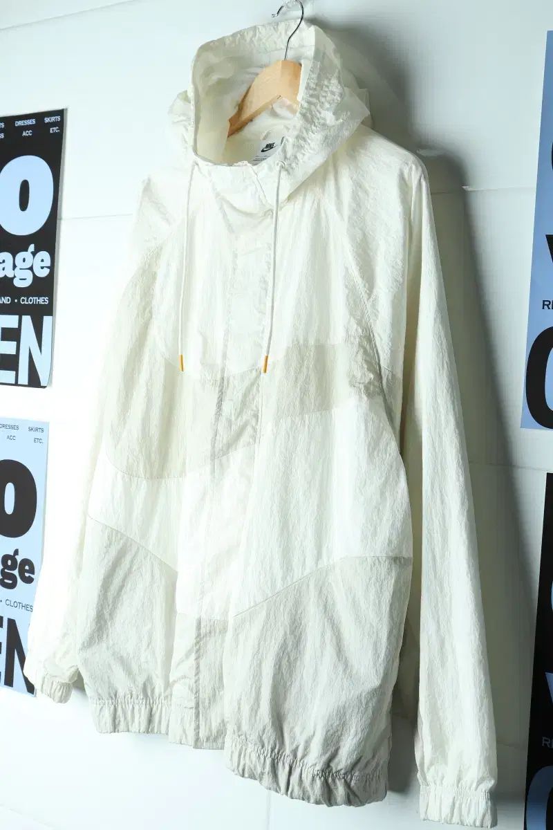 (XL-3XL) NIKE ジップアップ ウィンドブレーカー アウター ジャケット USA ウーブン-H34010