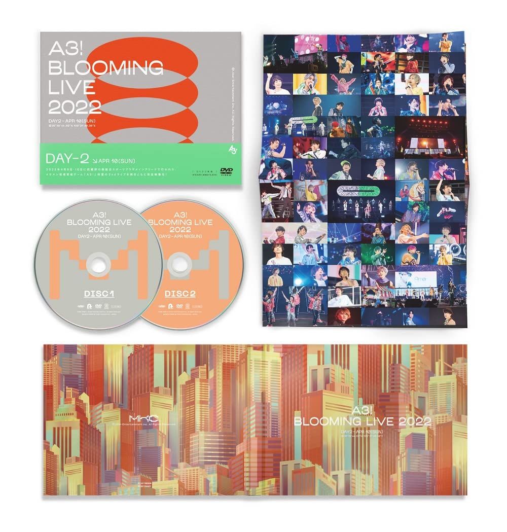 A3! BLOOMING LIVE 2022 DAY2 DVD(特典なし)