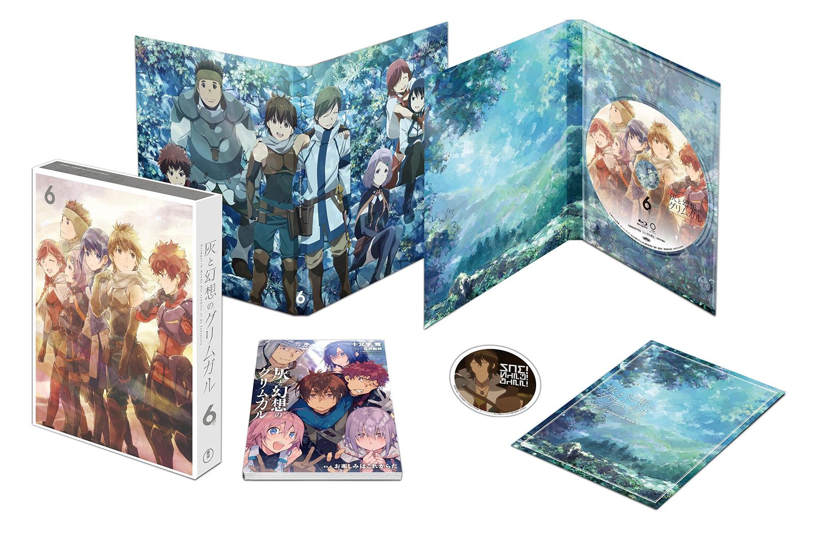 灰と幻想のグリムガル Vol.6(初回生産限定版) [DVD]