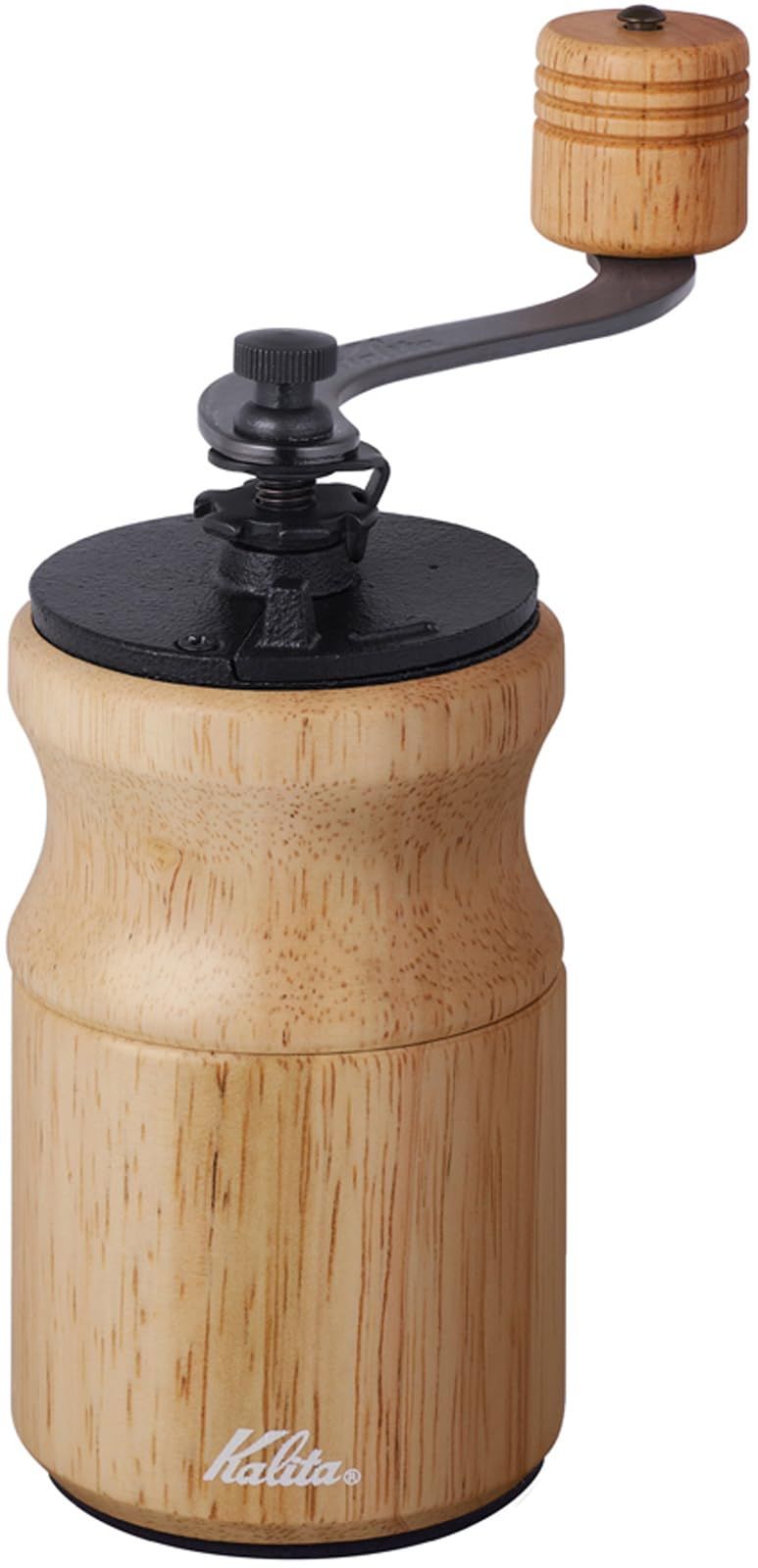 カリタ Kalita コーヒーミル 木製 粒度の安定性が高いアルミ製グラインダー KH-10NA ac ナチュラル 粗さ調整可能 手挽きコーヒーミル ミル グラインダー 手動 プレゼント ギフト 贈り物 42230t 2a9a77ce