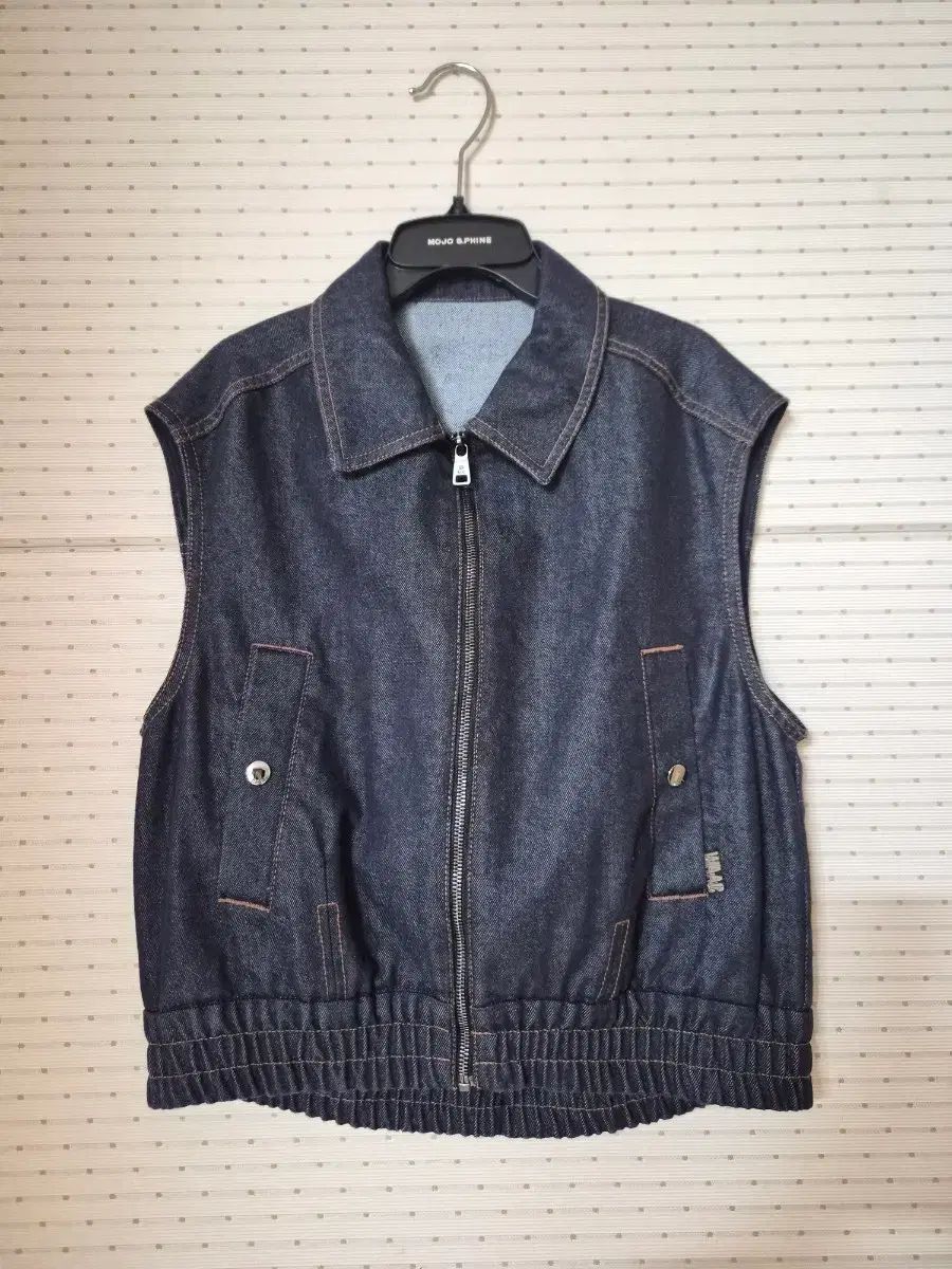 新品) WAAC デニム ベスト 55 55半