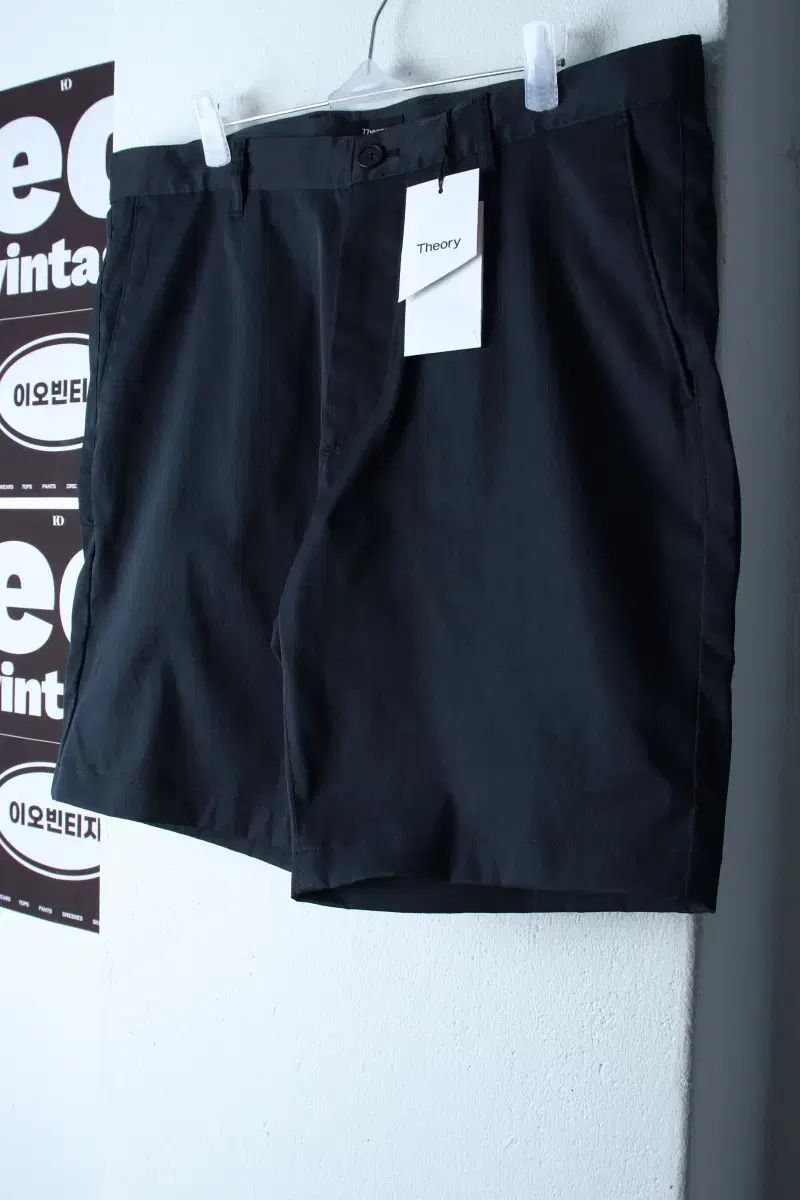 (XL) セオリー ハーフパンツ パンツ 新品 ネイビー ポリ ノームコア-P10360