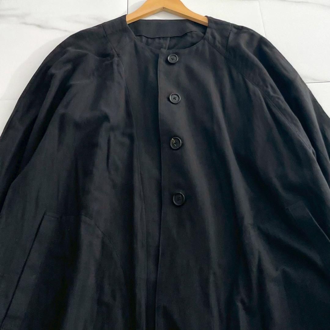 S'YTE 2way long coat linen cotton BLK 3 - メルカリ