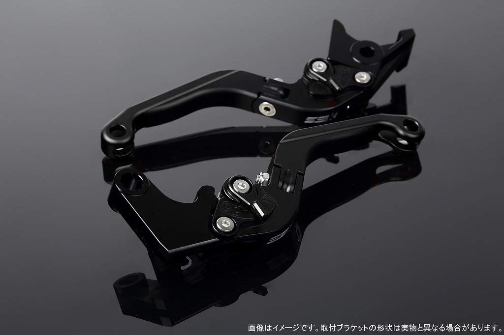 新品 SSK スピードラ アジャストレバー 可倒延長式 レバー本体カラー:マットブラック アジャスターカラー:マットブラック エクステンションカラー:マットブラック HONDA ADV150 KF38