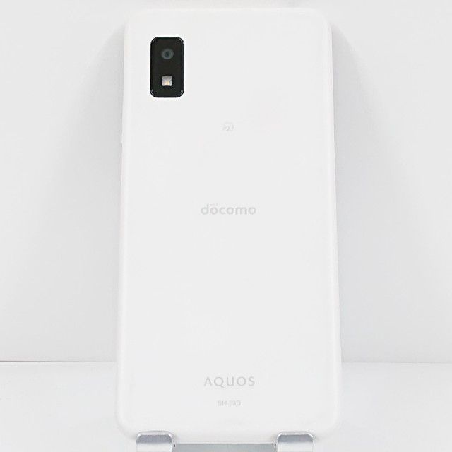 AQUOS wish3 SH-53D ドコモ ホワイト 送料無料 本体 c21057 - メルカリ
