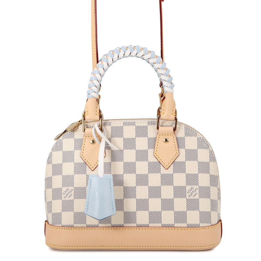 ルイヴィトン ハンドバッグ ダミエ・アズール アルマBB N40902 LOUIS VUITTON ヴィトン バッグ 編み上げハンドル