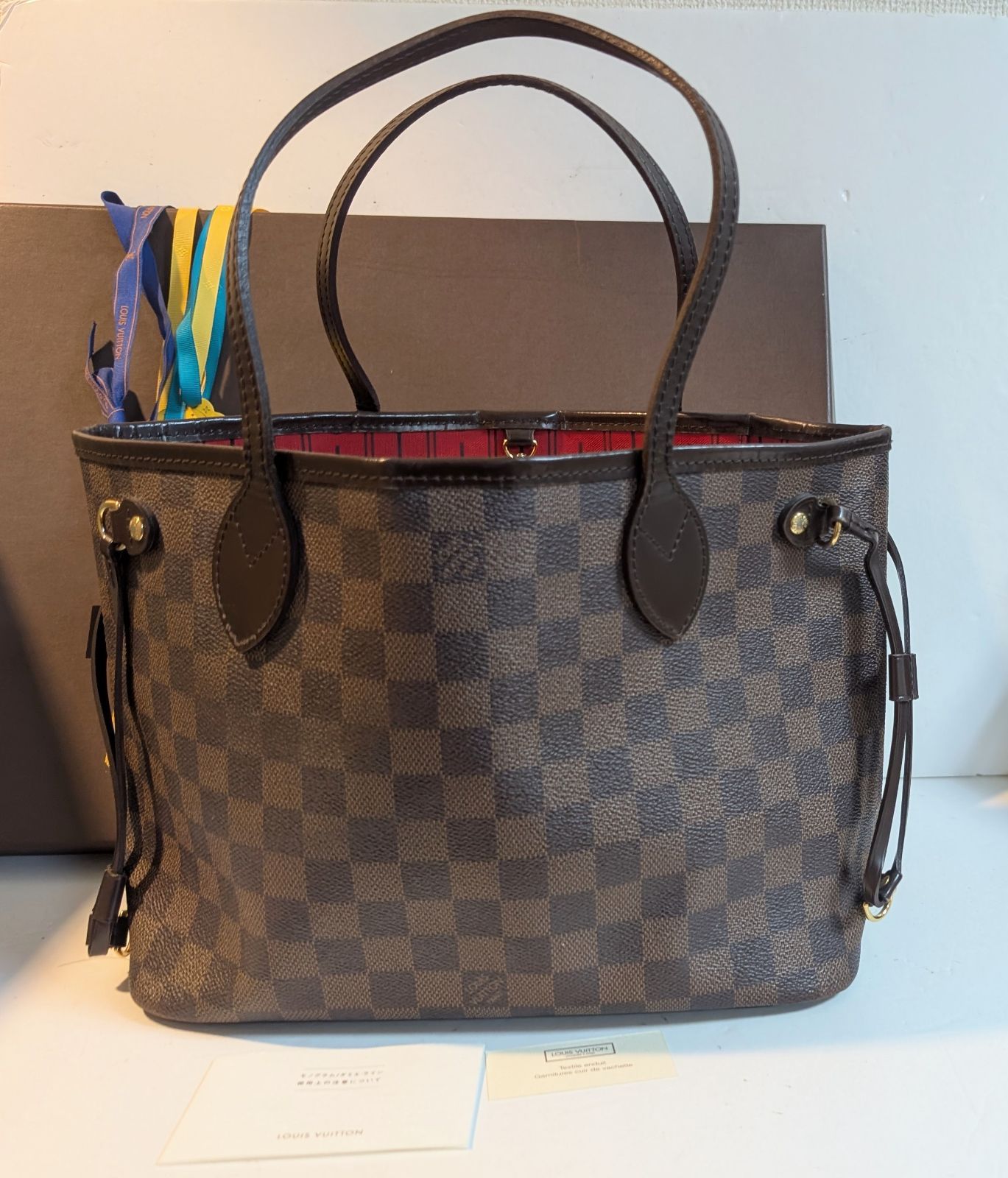 ルイヴィトン　LOUIS VUITTON　ダミエ　ネヴァーフルＰＭ トートバッグ