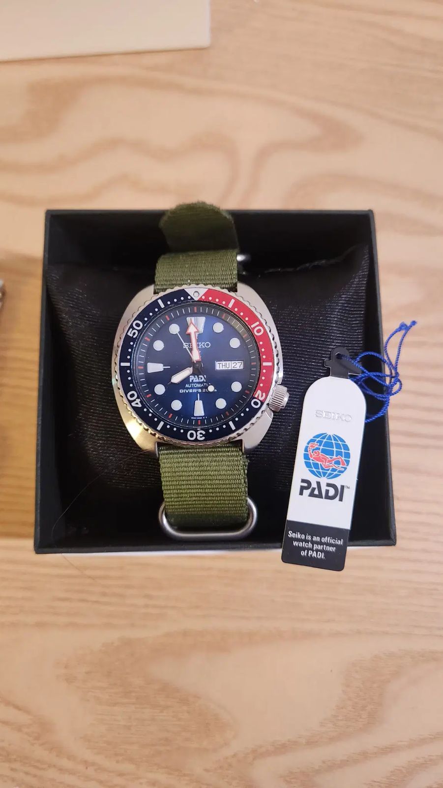 セイコー タートル SRPE99 PADI スペシャル EDITION パディ ペプシ SRPA21