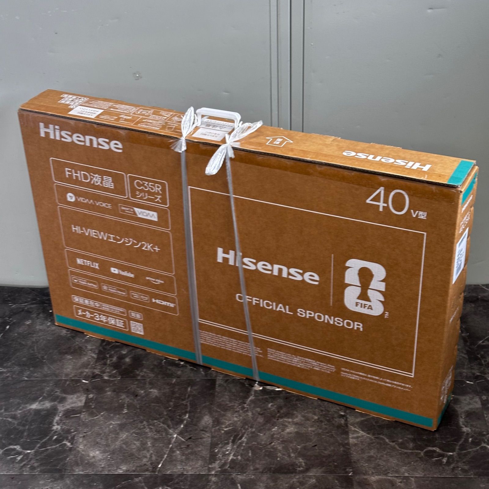 φ送料込！未開封 Hisense 40V型 液晶テレビ 40C35R 2026年製 FHD