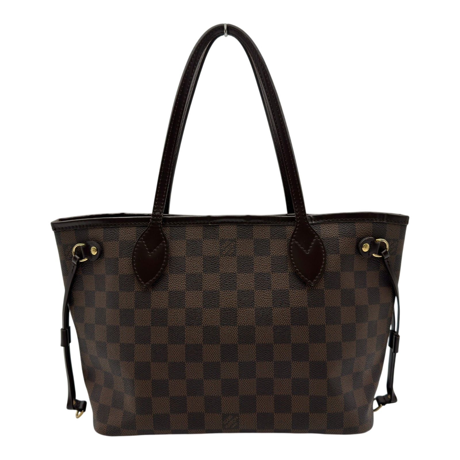 ルイ・ヴィトン LOUIS VUITTON ネヴァーフルPM N51109 ブラウン ダミエ/レザー レディース トートバッグ