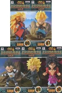 フィギュア 全5種セット 「スーパードラゴンボールヒーローズ」 ワールドコレクタブルフィギュアvol.2【10日以内発送】