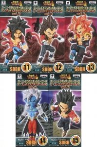 フィギュア 全5種セット 「スーパードラゴンボールヒーローズ」 ワールドコレクタブルフィギュアvol.3【10日以内発送】