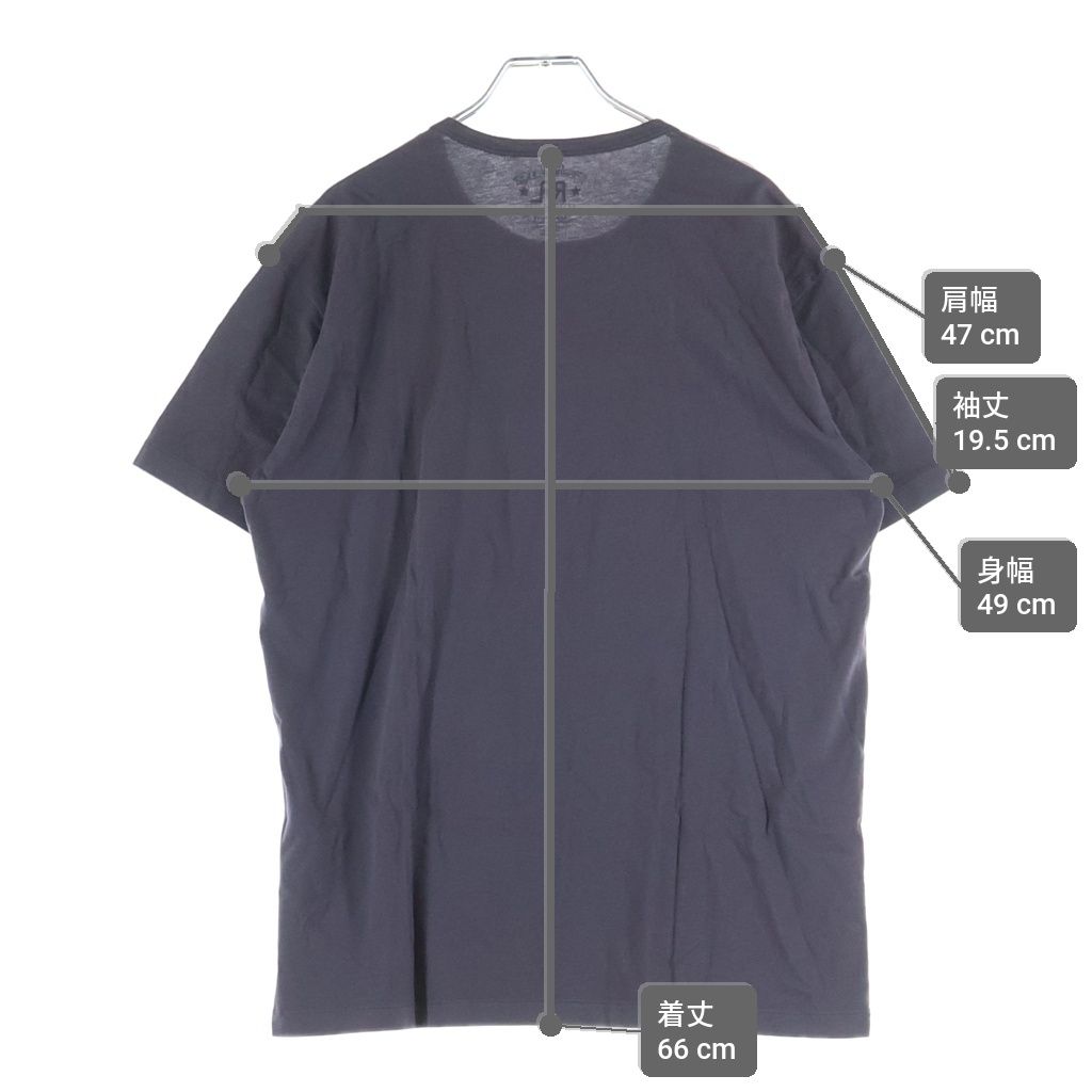 RRL サイズXL グレー　半袖Tシャツ RRL (ダブルアールエル) Ranch Logo Tee Charcoal 半袖Tシャツ グレー