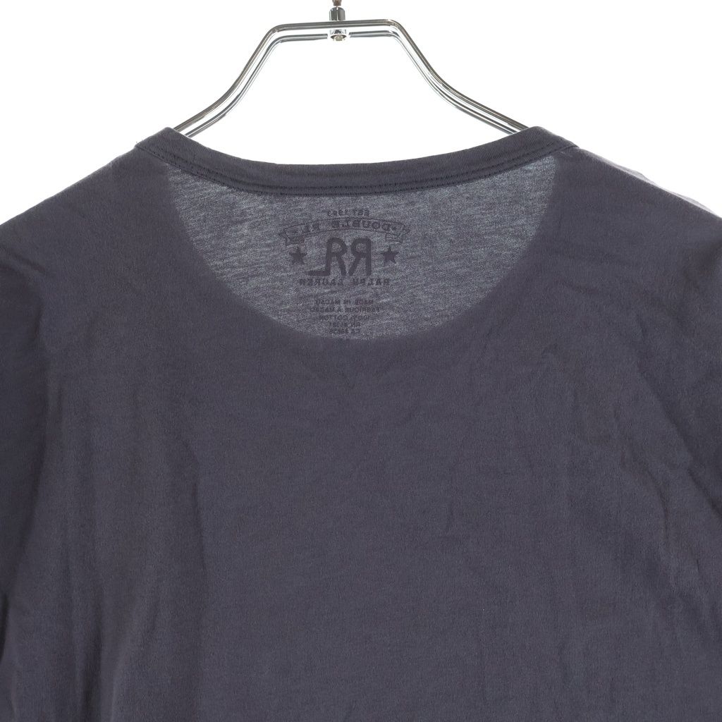 RRL サイズXL グレー　半袖Tシャツ RRL (ダブルアールエル) Ranch Logo Tee Charcoal 半袖Tシャツ グレー