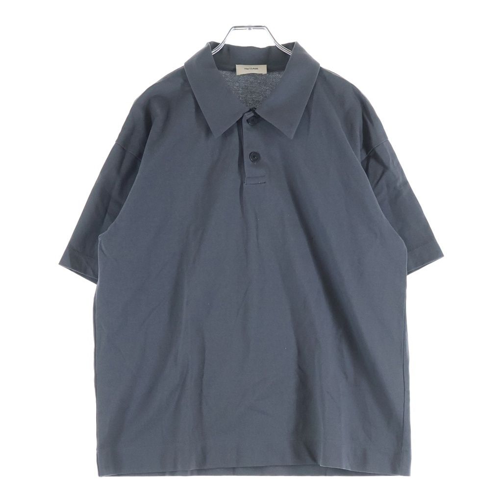 The CLASIK (ザクラシック) 24SS CLASSIC POLO SHIRTS クラシック コットン 半袖ポロシャツ グレー CKCS-070