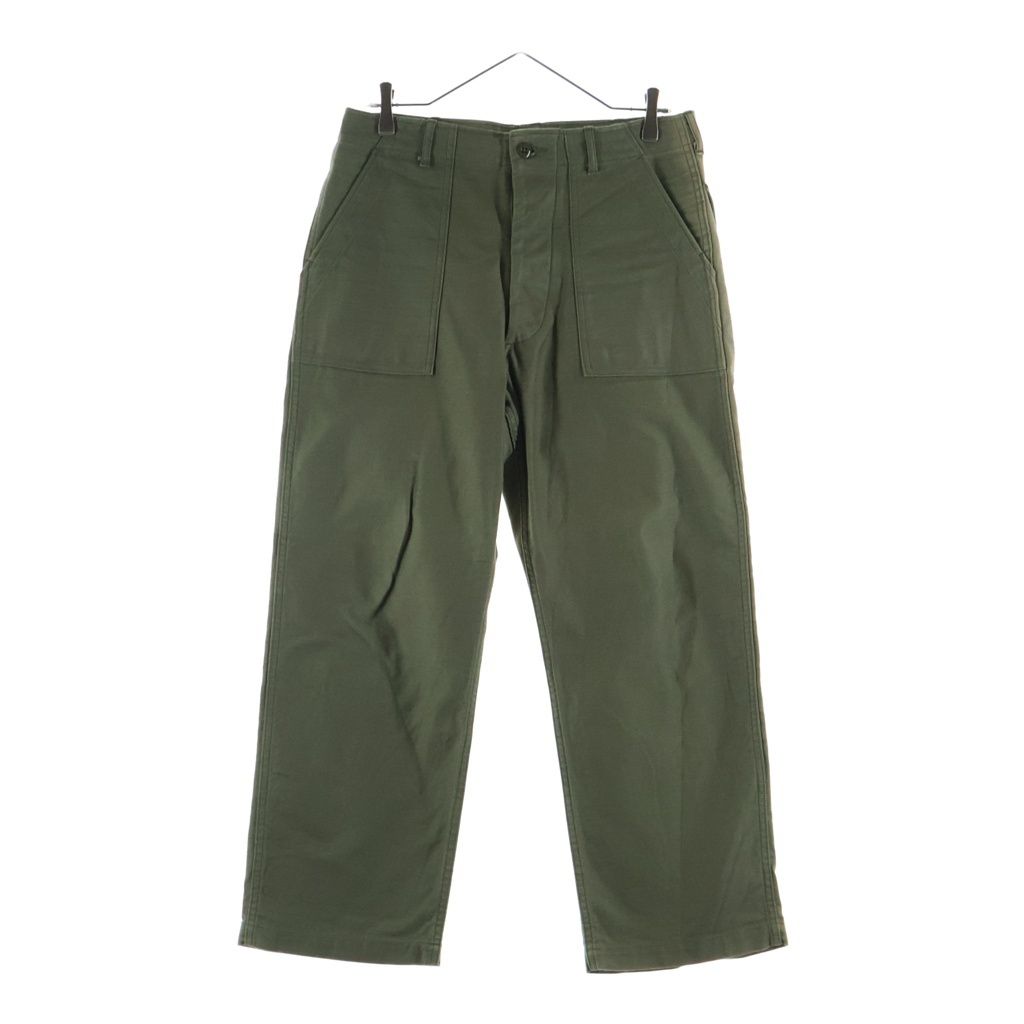 WTAPS (ダブルタップス) 21SS WMILL-TROUSER 02 ダブルミル ミリタリートラウザーズ ベイカーパンツ カーキ BRDT-PTM01