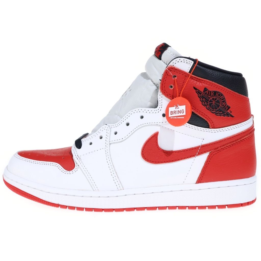 NIKE (ナイキ) Air Jordan 1 High OG Heritage エアジョーダン1 ハイ OG ヘリテージ ハイカットスニーカー US9.5/27.5cm レッド 555088-161