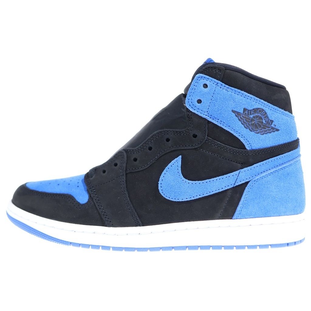 NIKE (ナイキ) AIR JORDAN 1 RETRO HIGH OG ROYAL REIMAGINED エアジョーダン1 ロイヤルリイマジンド ハイカットスニーカー ブラック/ブルー US11/29cm DZ5485-042