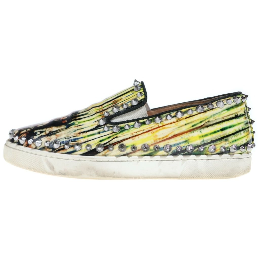 CHRISTIAN LOUBOUTIN (クリスチャンルブタン) スタッズスリッポン