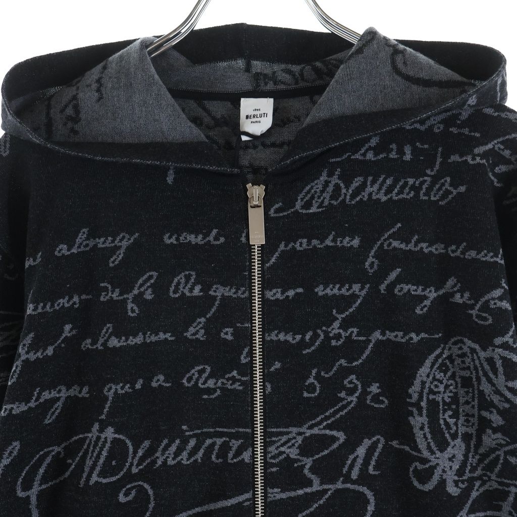 Berluti (ベルルッティ) カリグラフィ スクリット パターン フーディー