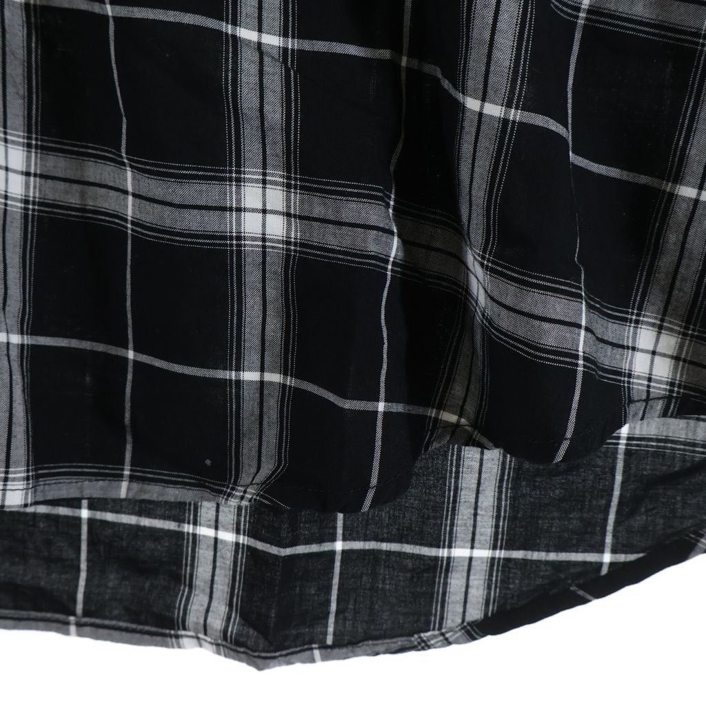 BALENCIAGA (バレンシアガ) Back Logo Check L/S Shirt バックロゴ