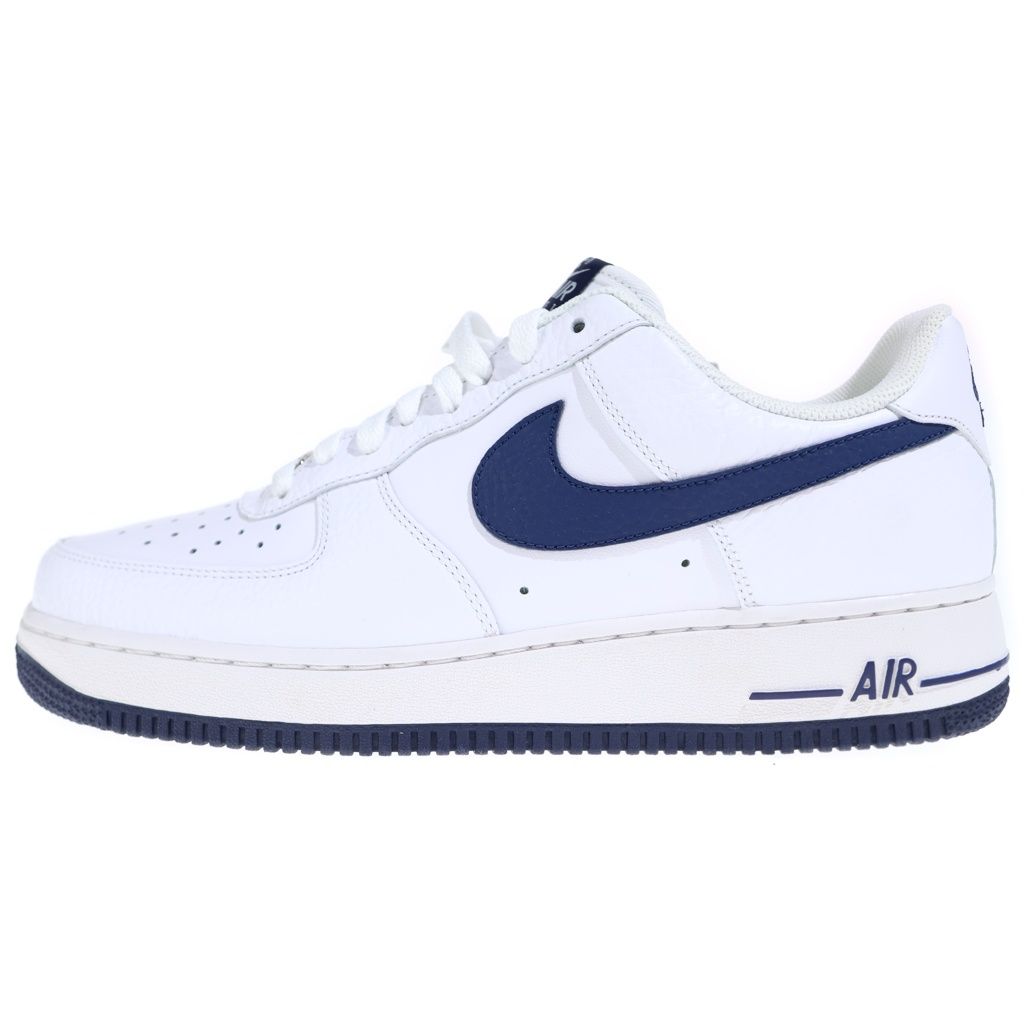 NIKE (ナイキ) AIR FORCE 1 LOW MIDNIGHT NAVY 488298-120 エアフォース1 ローカットスニーカー ホワイト/ネイビー US10/28cm