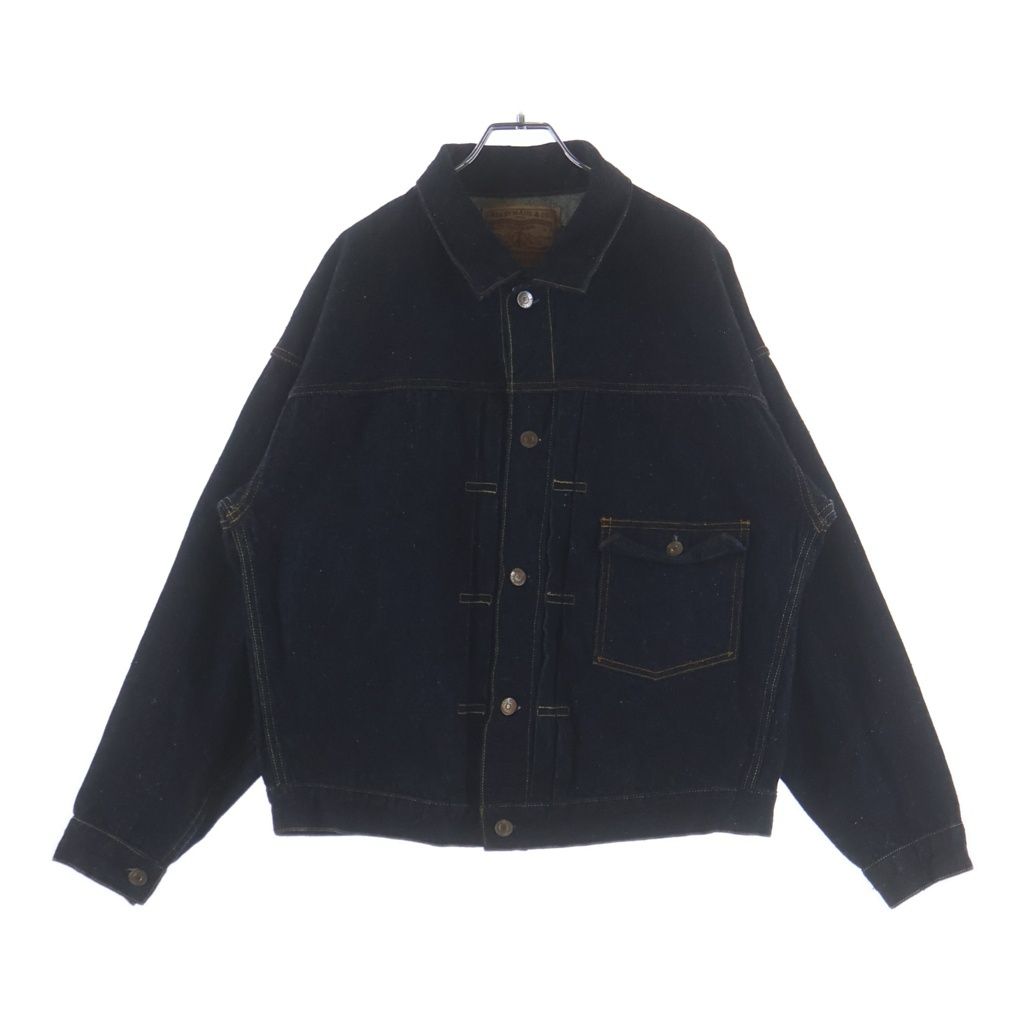 READY MADE (レディメイド) 23AW DENIM JACKET ヴィンテージ加工 デニムジャケット Gジャン インディゴ RE-CO-BL-00-00-241