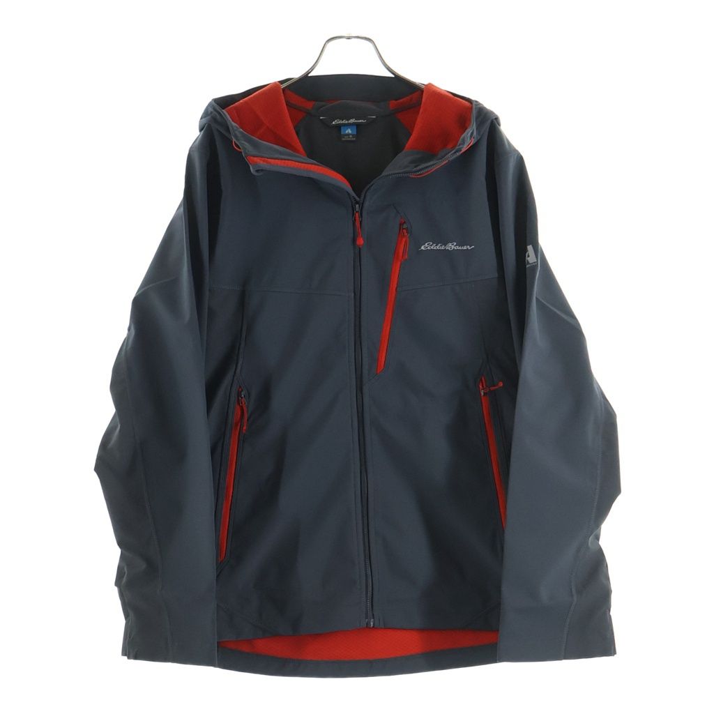 Eddie Bauer (エディバウワー) SANDSTONE SHIELD HOODED JACKET サンドストーン シールド フーデッド マウンテンパーカー ジャケット ブラック 400999