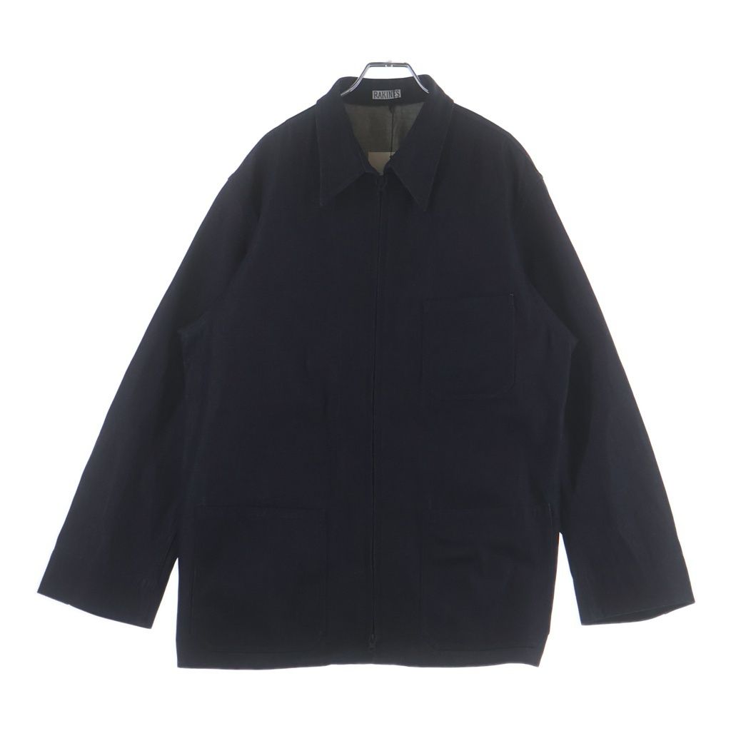 RAKINES (ラキネス) HARD TWIST DENEIM JACKET ハード ツイスト デニム ジャケット ジップアップジャケット インディゴ 08S22AF130B 08S22AF130B