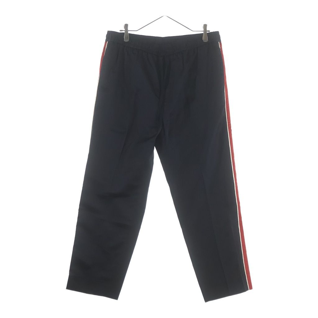 GUCCI (グッチ) サイドライン シルク混 レーヨントラックパンツ