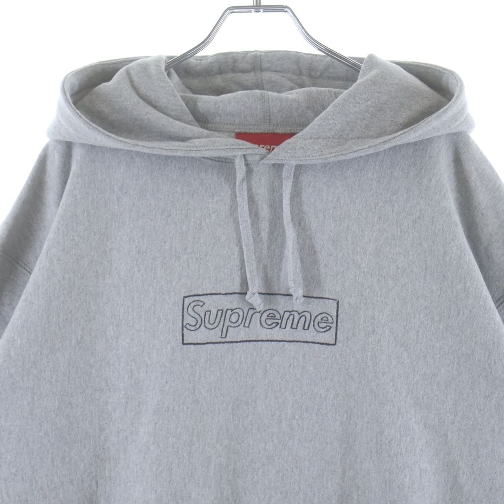 SUPREME (シュプリーム) 21SS ×KAWS Chalk Logo Hooded Sweatshirt