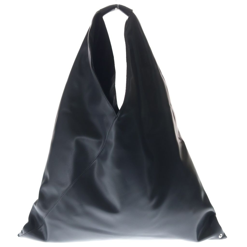MM6 Maison Margiela (エムエムシックスメゾンマルジェラ) 23AW Leather Japanese Tote Bag ジャパニーズ レザートートバッグ ブラック S54WD0039